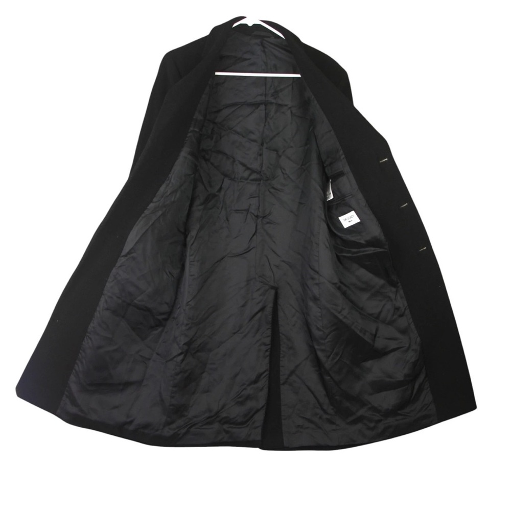OUR LEGACY 1980-81 Black Cashmere Dinner Coat Mens 46 Black Wool Cashmere Blend - Picture 3 of 16